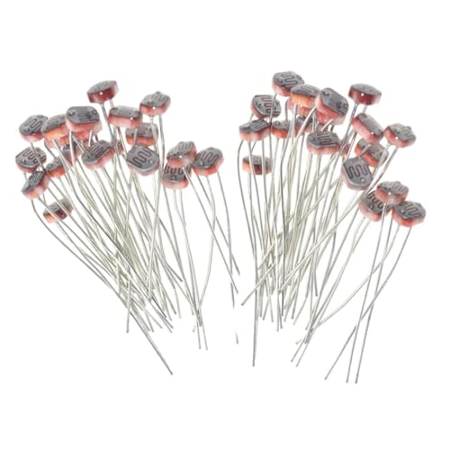Hailege 70pcs 5506 5516 Fotowiderstand Kit GL5506 GL5516 GL5528 GL5537 GL5539 GL5549 MG45/4516 Fotowiderstand Sortiment Kit Lichtempfindlicher Widerstand Kit 7 Vaues je 10 Stück