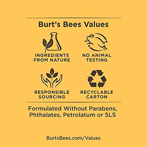 Image of Burt's Bees 100% Natural Moisturizing Lip Balm, Coconut & Pear with Beeswax & Fruit Extracts, 4 Tubes