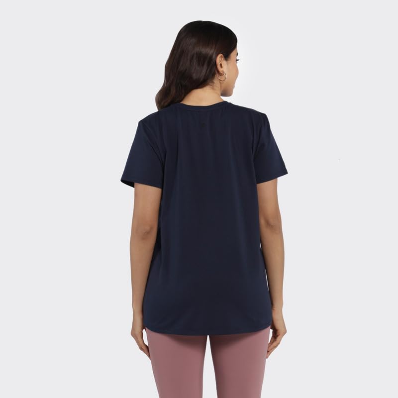Image of BlissClub Women The Last Tee - Boyfriend tee | Women's t-Shirt | Sleeves | Hip Covering | Cotton Tee