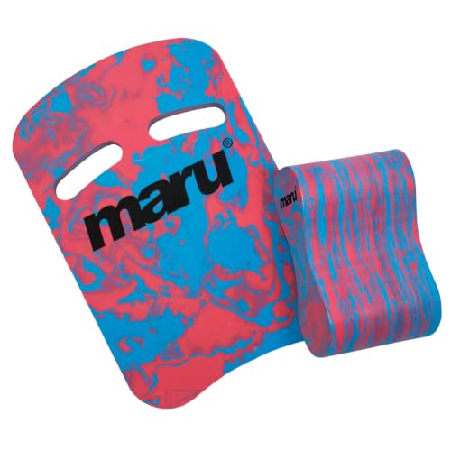 Image of MARU Blue/Pink Power Pair – Pull Buoy & Kickboard (2-Piece)