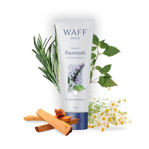 Image of WAFF Face Wash | Refreshing & cooling | Deep cleansing, soothing & hydrating | Reduces acne, controls oil & evens skin tone | Sulfate-free, paraben-free, vegan | Unisex & all skin types