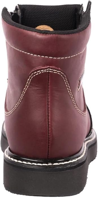 King Welt Ultra Flex 6" 338 Zipper Double Density Lightweight Men Work Boots (Burgundy, US Footwear Size System, Adult, Men, Numeric, Medium, 11)4