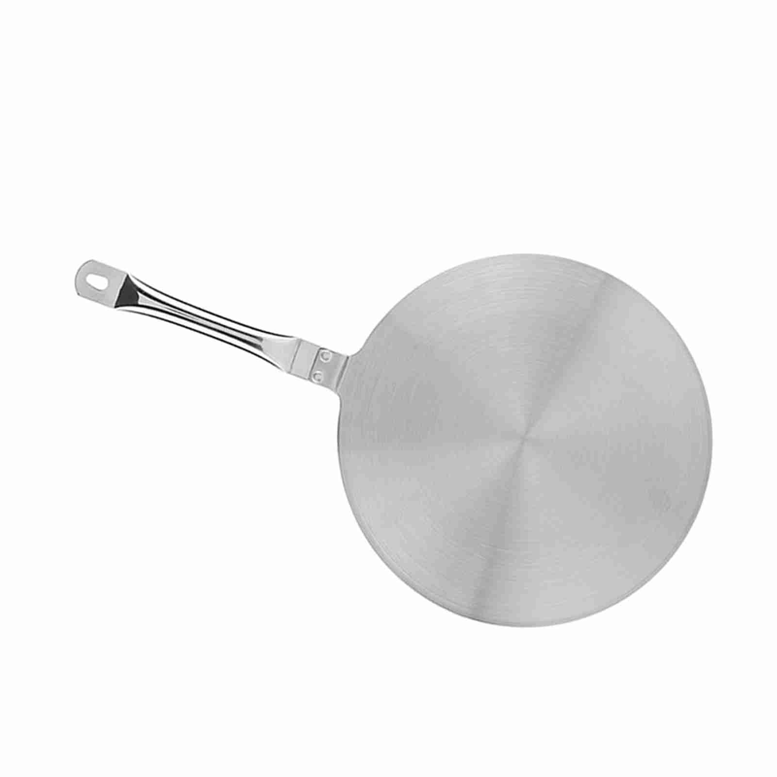 Piastra diffusore di calore per piani cottura a gas e a induzione – Convertitore di calore in acciaio inossidabile per una cottura uniforme, compatibile con pentole non a (24 cm)