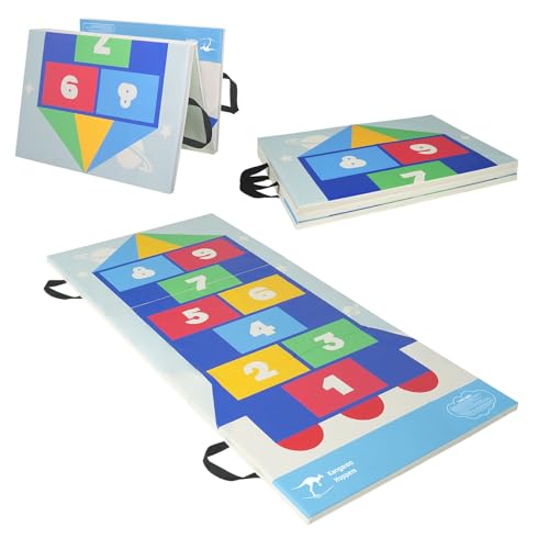 Kangaroo Hoppers Gymnastics Tumbling Mats Foldable Gym Tumble Mat for Kids