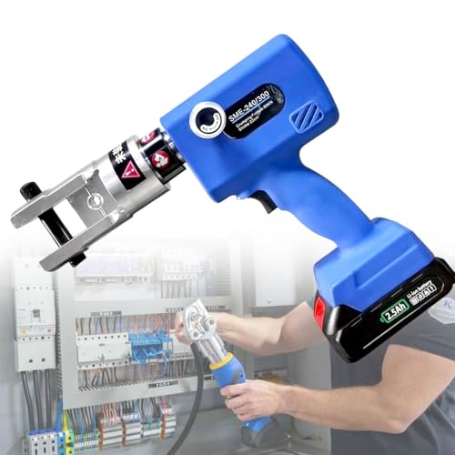 Outil de sertissage électro-hydraulique 80 KN pour câble bâtiment - 2