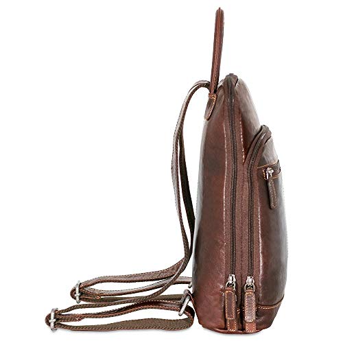 Jack Georges Voyager Adele Slim Backpack #7537 (Brown)3