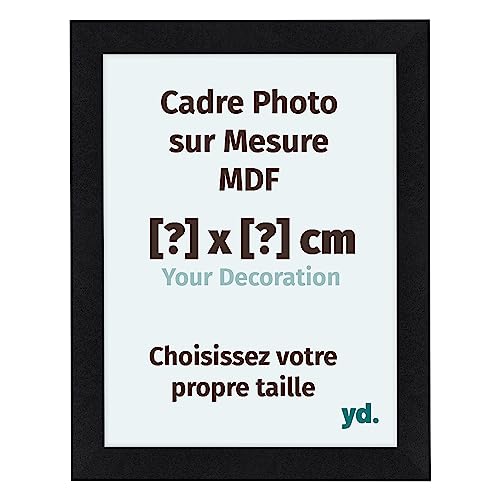 Your Decoration - Cadres photo sur mesure - Cadres photo en MDF avec verre acrylique - Antireflet - Faites personnaliser votre cadre photo - Como