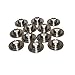 COMP Cams 738-12 10 Degree Titanium Retainer Set of 12 for 1.500"-1.550" OD Double Springs