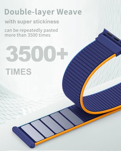 EOMTAM Nylon Loop Sport Apple Watch Band (38mm-49mm, Various Colors) - image 3