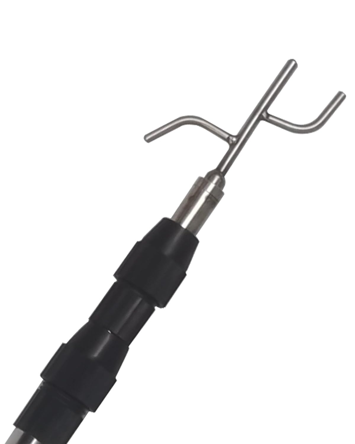 HTDRE Adjustable Telescoping Boat Hook for Pontoon Docking and Rescue Operations