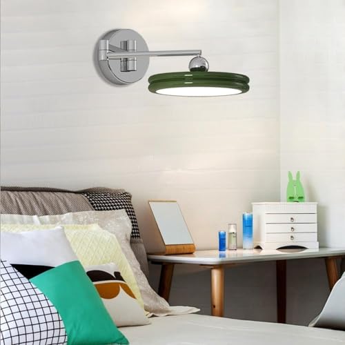 Éclairage de lit orientable LED évite la fatigue oculaire applique chrome 12W - 5
