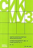 dmitri shostakovich jazz suite no 2 second waltz  Dmitri Shostakovich: String Quartet 15. Partitions pour Partitions