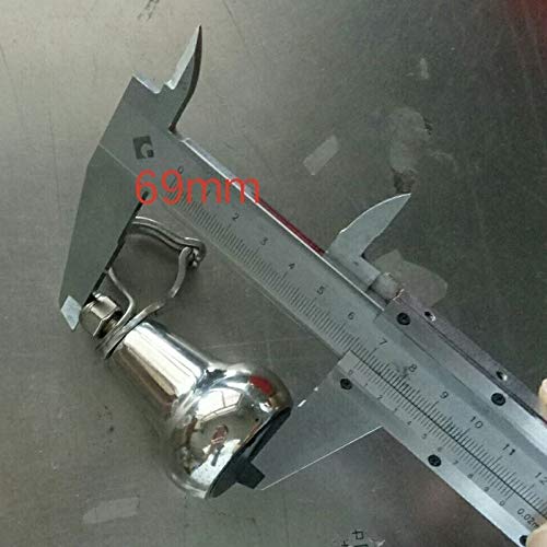 Bouton De Commande De Volant Bateau En Acier Inoxydable AISI 316 – Diamètre L (4,5 Cm), M (4,8 Cm), S (3,8 Cm) – Hauteur Conique 4,8 Cm, Qualité Marine – Pour Destroyer
