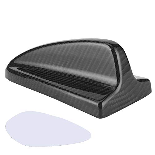 Coperchio di antenna guscio in fibra di carbonio a secco a di squalo compatibile con E90 E92 E46 E36 E60 E70 F20 F30 Sostituzione dellalloggiamento dellantenna del Estilo E90