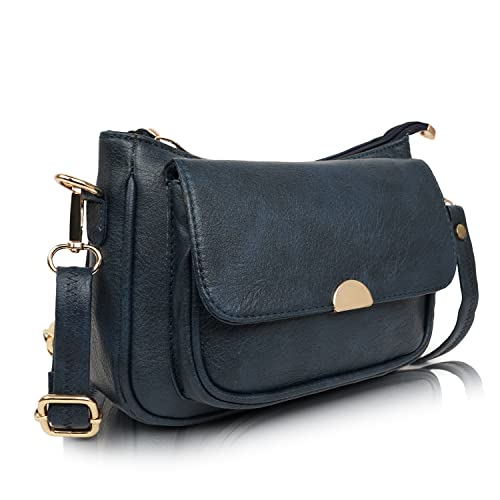 Image of LANCER Hobo Crossbody Shoulder Bag for Women and Girls - Stylish Tote Sling Handbag with Adjustable Strap | Ladies Purse, Travel Casual Office Bag