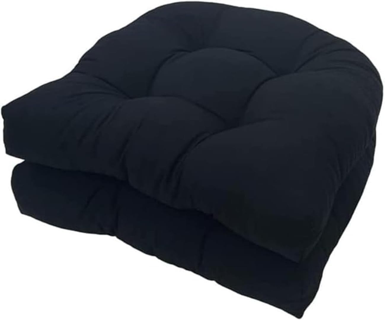 Coussin de canapé extérieur en U et assise de chaise en osier 48x48 cm