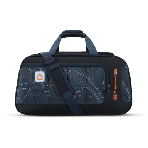 uppercase Topo 55Cm Duffle Bag, 44 Lts, Dust Resistant Travel Bag, Spacious Main Compartment, Adjustable Shoulder Strap, Sustainable Duffle Bag For Wo