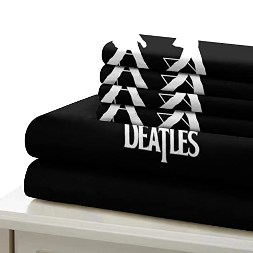 The Beatles Parure De Lit 3 Pièces pour 2 Personnes À Groupe de Rock Rock ‘n’ Roll Impression 3D Housse De Couette en… - Les Beatles, Paul McCartney, John Lennon, RIngo Starr, George Harrison The Beatles Parure De Lit 3 Pièces pour 2 Personnes À Groupe de Rock Rock 'n' Roll Impression 3D Housse De Couette en… – Image 6