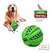 ONTWOPETS Dog Ball Toy - Interactive Dog Enrichment, Mental Stimulation Treat Embedding Rubber Ball Reduce Boredom (3 inches)