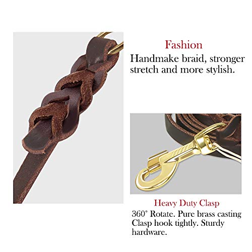 Highland Farms Select Premier 6Ft Leather Dog Training Leash. Made From Leather And Is A Great Option For Hunting Dogs Or General Obedience In The Backyard.christmas Dog Gifts #TOP2