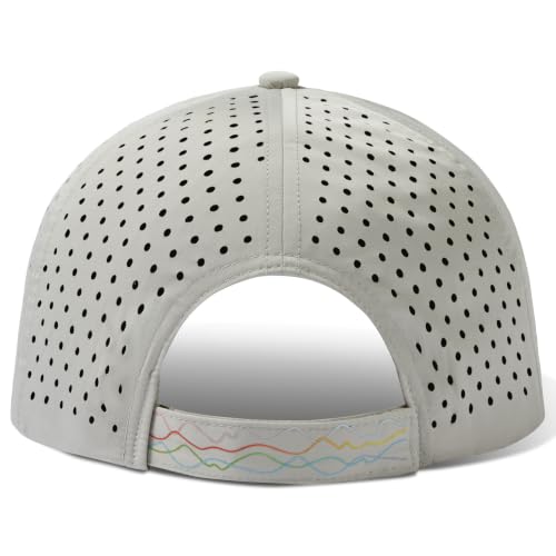 Image of UPF 50+ Performance Water Resistant Baseball Cap Lightweight Breathable Hat Golf Running Boat Hiking for Men Women