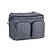 iitrust Bolsa Organizadora de Cochecitos, Gran capacidad, Bolsa de Cochecito Súper Liviana, con 2 Portavasos Profundos, Universal para todos los modelos (Gris oscuro)