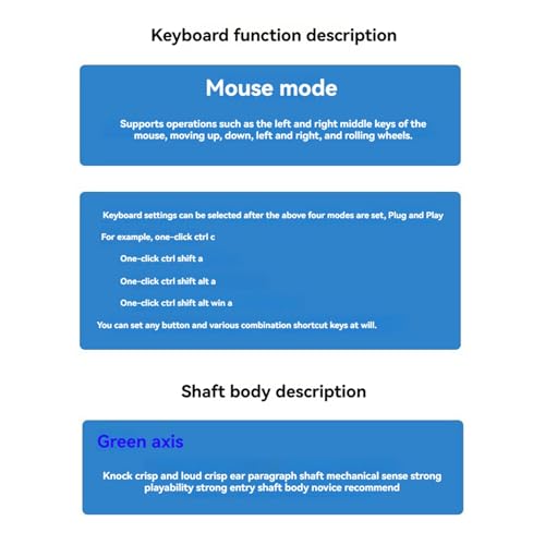 Touche de raccourci souris et mini clavier macro pour éviter la fatigue