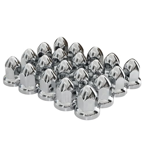 Semi Trucks Lug Nut Covers, 33mm by 3-1/2