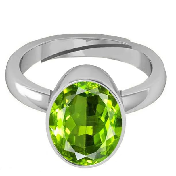 Pierre précieuse naturelle bague Panchdhatu de prestige 4,50 carats AAA++