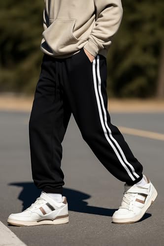 Image of dockstreet Mens Baggy fit Jogger /Sweatpants /Gym Gear, Trouser, Loose Home Relaxed Pants