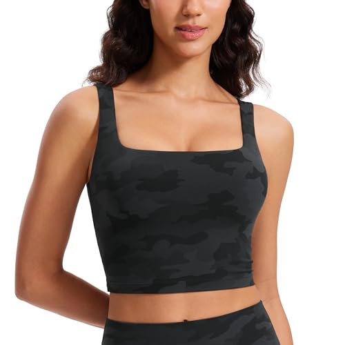 Image of CRZ YOGA Butterluxe Square Neck Crop Tank Top