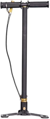 Miniatura 5 de Barra PCP Bomba de aire - Bomba manual de alta presión PCP de 3 etapas para rifle de aire Airgun, 3600psi