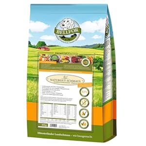 Bellfor Naturgut-Schmaus Nourriture Sèche pour Chien, Pressée à Froid, Hypoallergénique avec Protéines d&rsquo;Insectes, Riche en Nutriments Essentiels, 10 kg