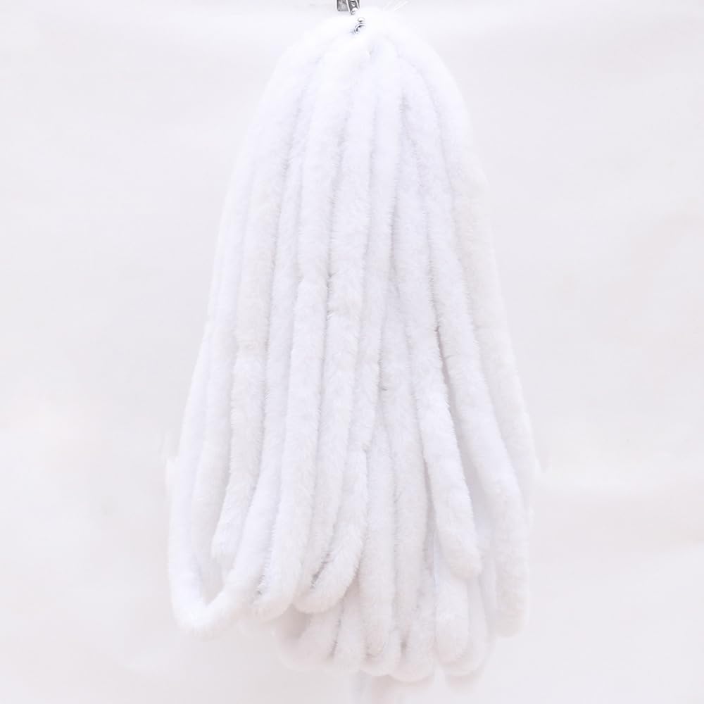 10 cm x 150 cm pluizig kunstbont lint kunstbont band bontstof, decoratief lint pluche trim pluche band banden voor naaien naaien kleding kerstdecoratie, roze