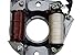 Shamofeng 2 Coil Stator Ignition Magneto Plate for 49cc 50cc 70cc 90cc 110cc 125cc Chinese ATV Quad Go Cart Dirt Bike Taotao Sunl JCL