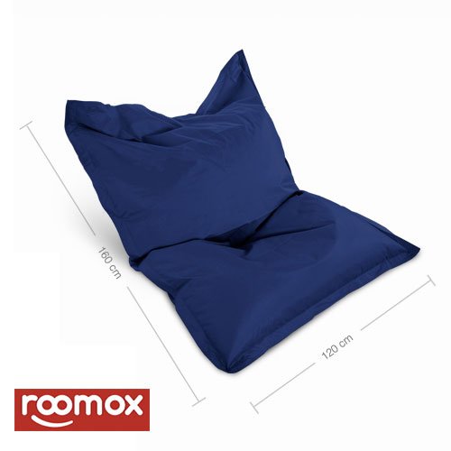 Roomox XXL Sitzsack Original - Gigantischer Sitzsack für drinnen und draußen 160 x 120 x 30 cm Massiver Sitzsack… – Bild 4