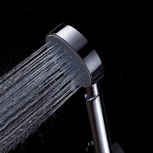 Cabezal de ducha ajustable cromado de mano miniatura 2