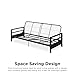 DHP 2263059 Miles Metal, Black Futon Frame
