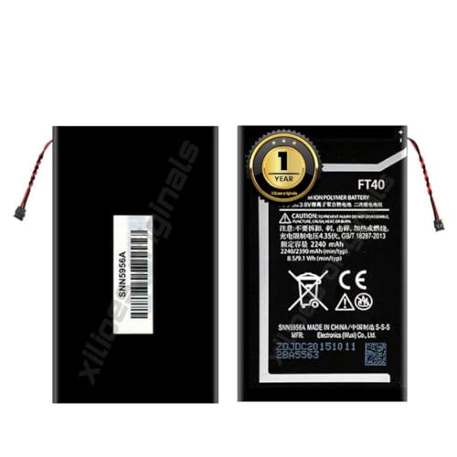 Image of FT40 Battery for Motorola E2 Xt1526 Xt1527 XT1528 XT1031 XT1077 Battery with 1 Year Warranty** (C149)