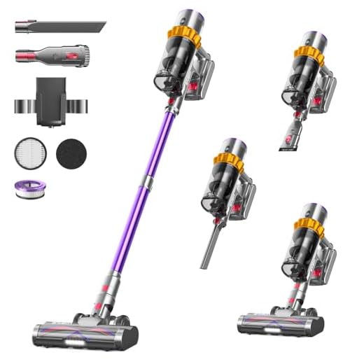 Cordless Vacuum Cleaner with 580W Power
