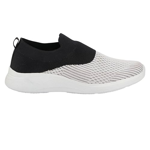Image of Men's Slip-On Sports Shoes | Lightweight & Comfortable Laceless Sneakers for Casual Wear, Walking, Gym & Outdoor Activities