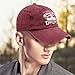 I'm Listening to You But in My I'm Playing My Drum Hats for Men Fashion Wine Red
