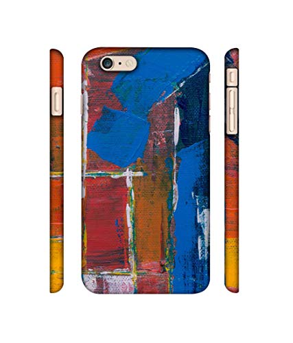 Image of Amazon Brand - Solimo Designer Color Blog On Canvas 3D Printed Hard Back Case Mobile Cover for Apple iPhone 6 Plus / 6S Plus