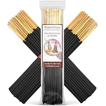 Frankincense and Myrrh Exotic Incense Sticks 7 Inch - Bulk 1 Bundle 85 to 100 Sticks - Natural 7" Long Lasting Aroma That Burns for 30 to 45 Minutes.