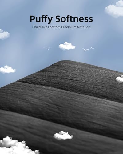 Laptop Case, Sleeve with Handle 360° Protectivie Puffy Laptop Sleeve Compatible with MacBook, Dell, HP4