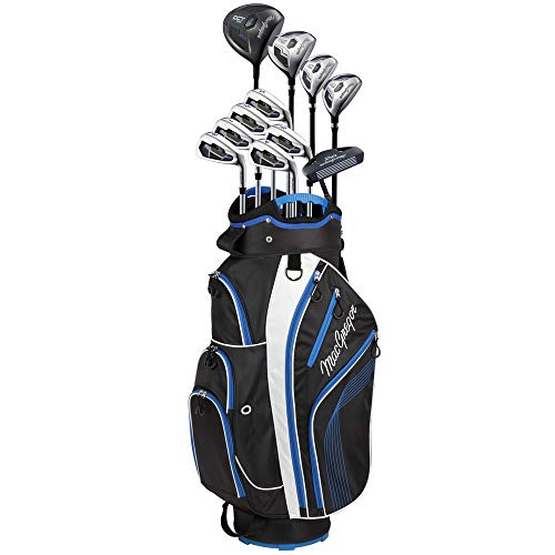 MACGREGOR DCT2000 Premium Mens Golf Package Set with Titanium Driver and Stainless Clubs