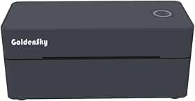 Goldensky Impressora Térmica Slim de Etiqueta 110mm USB Preta
