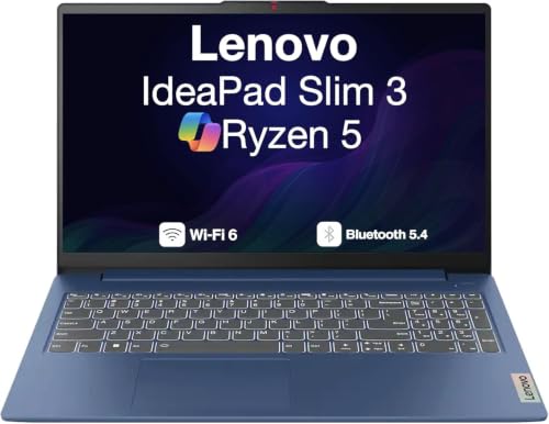 Lenovo IdeaPad Slim 3 Abyss Blue Laptop 15.6" FHD Anti-Glare Display