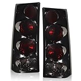 Boine Tail Light Compatible With 2003-2023 Chevy Express GMC Savana Van 1500 2500 3500 Driver and Passenger Side Rear Light Brake Lamps (Black Smoke)