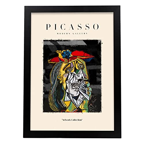Nacnic Affiche de la collection Picasso 27. Illustrations sur le